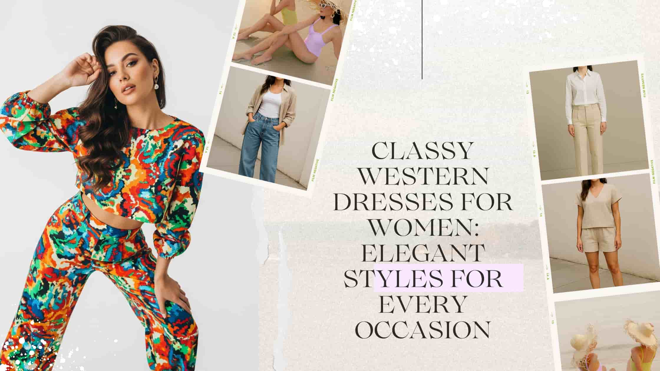 Classy Western Dresses for Women Elegant Styles for Every Occasion